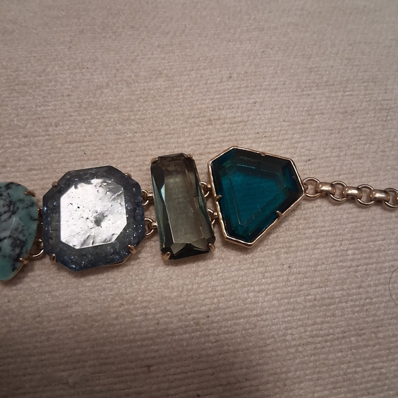 Stella & Dot Candy Gems Multicolor Gemstone Necklace and Bracelet Set - Picture 10 of 15